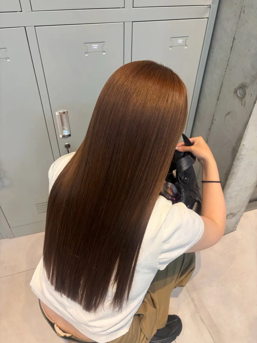 ロング カラー 韓国/透明感カラー みのり 🕊️のヘアスタイル