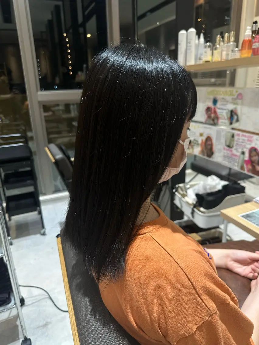 ミディアム カラー 🫧のばた /川越/透明感🫧のヘアスタイル