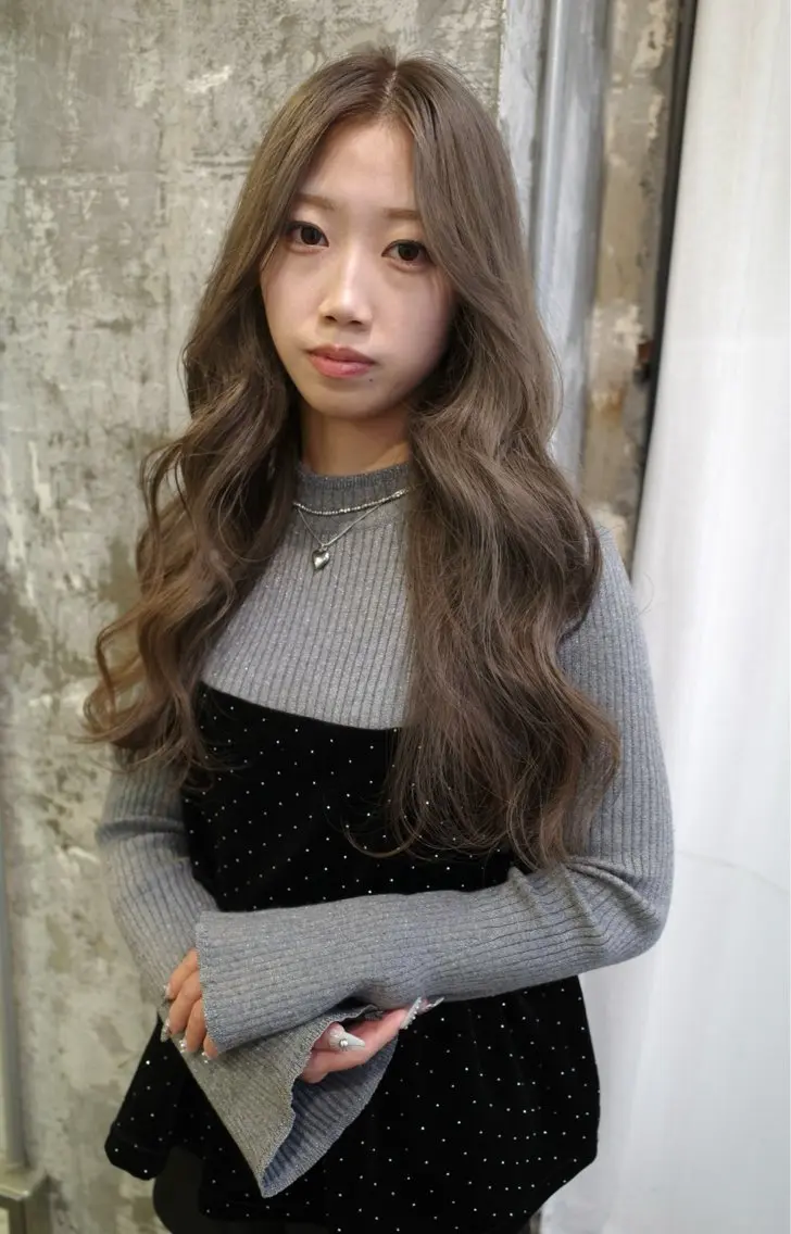 ロング ヘアカラー 福岡美容室ハイトーン koudaiのヘアスタイル