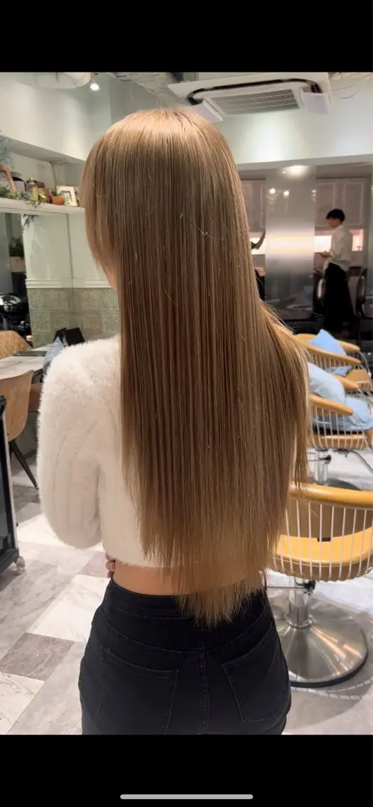 ロング ロング トリートメント 【ダブルカラー指名 No.1】森栄範のヘアスタイル