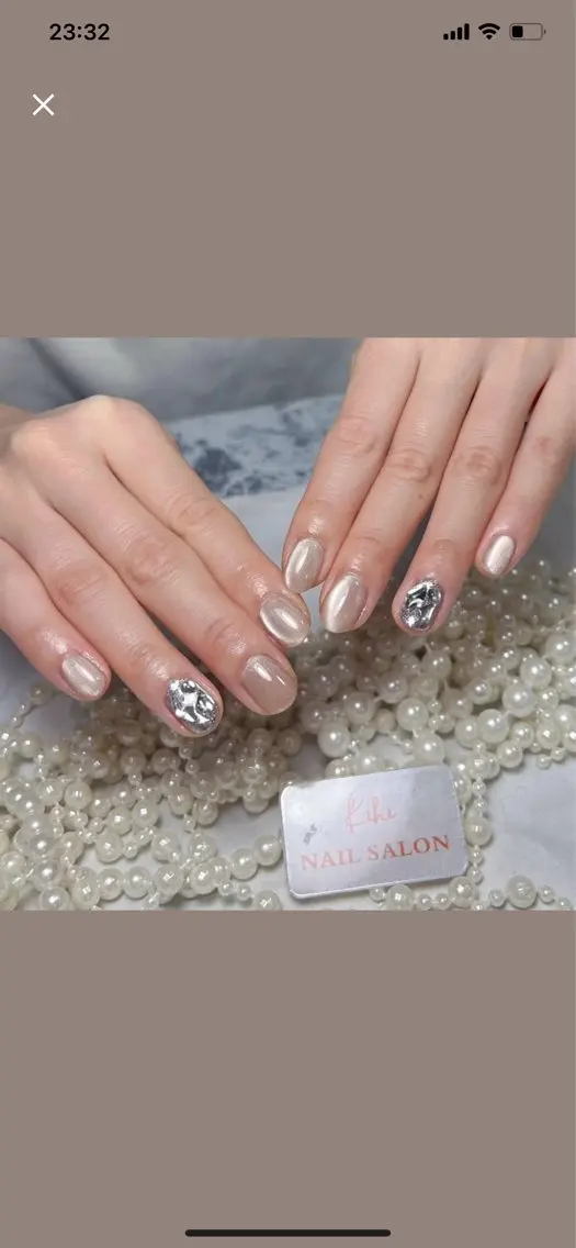 ネイル アートネイル フレンチネイル ジェルネイル グラデーション 韓国ネイル Nail Salon kihi大塚店のネイルデザイン