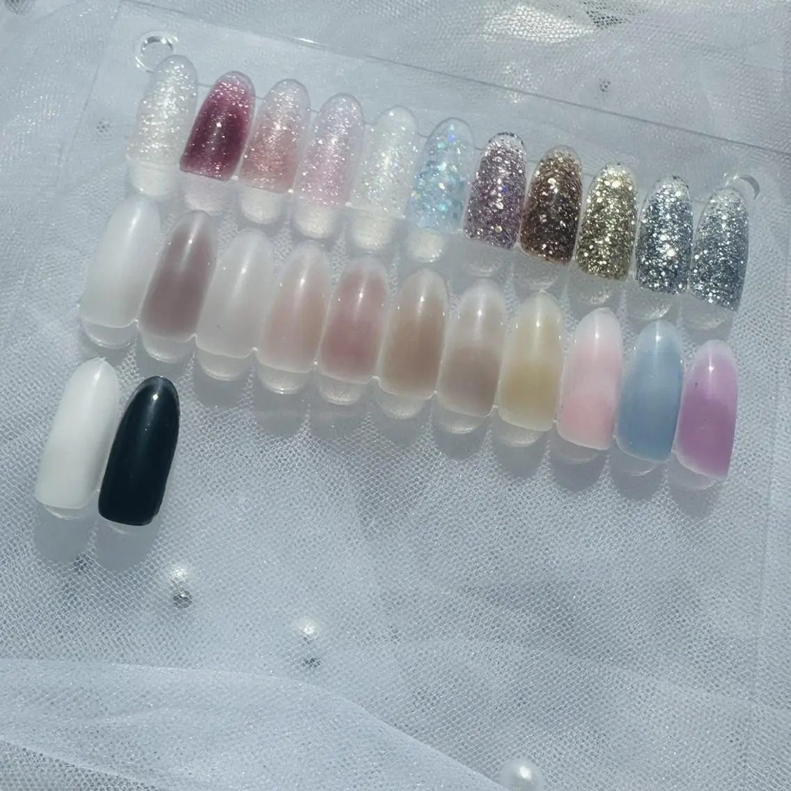 【スカルプ】ワンカラーの写真