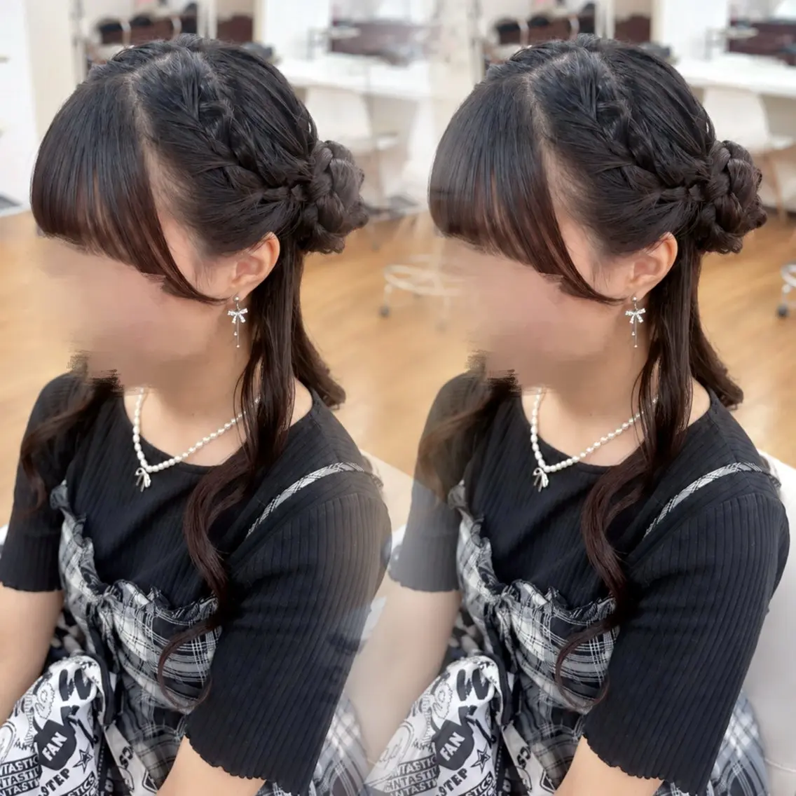 ロング ヘアアレンジ ヘアセット 阿部 琴音のヘアスタイル