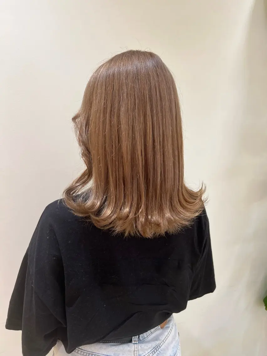 ミディアム カラー ルジャルダン葛西 NAOのヘアスタイル