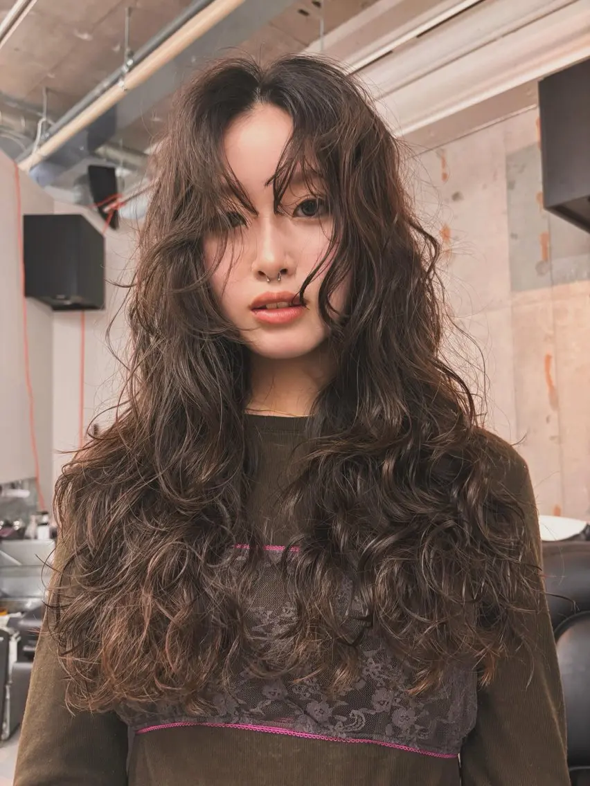 ロング 中野 晴登のヘアスタイル