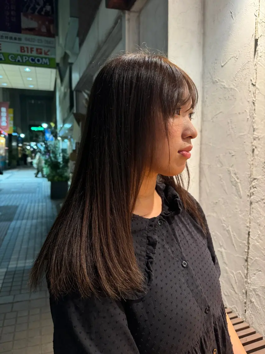 セミロング カラー カット だいすけ/メンズ /シャドウパーマのヘアスタイル