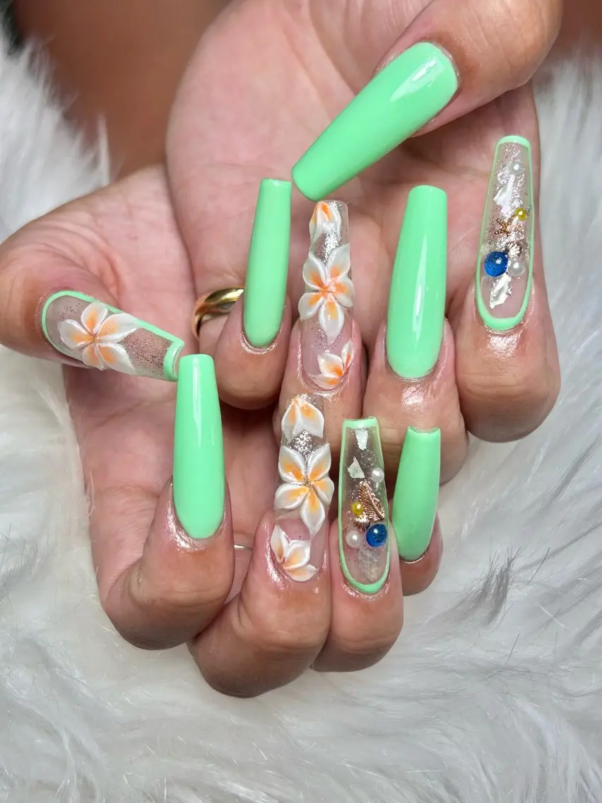 ネイル ジェルネイル 持ち込み ワンカラーネイル スカルプネイル xinh nailsのネイルデザイン