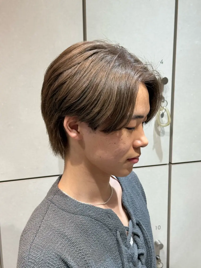 カラー メンズ ゆずき  ︎︎のヘアスタイル