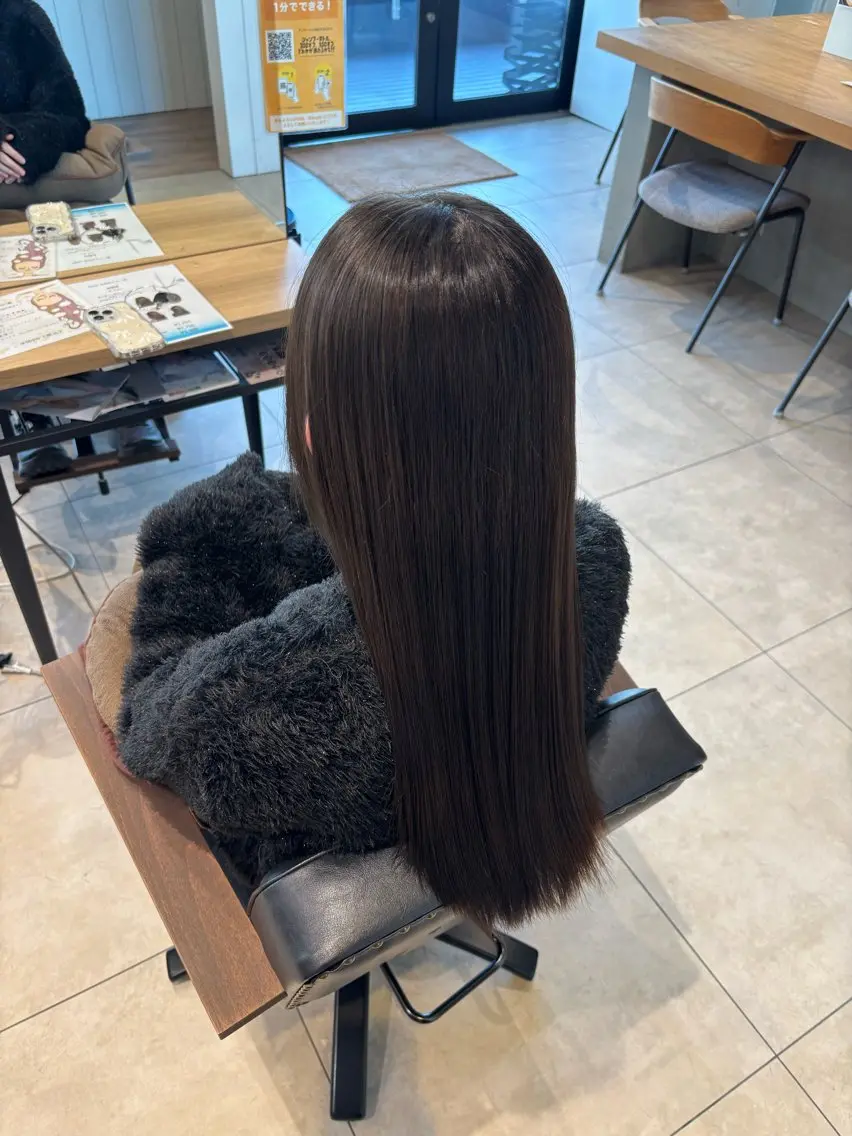 ヘアカラー+美髪トリートメント(2日限定価格‼️)の写真