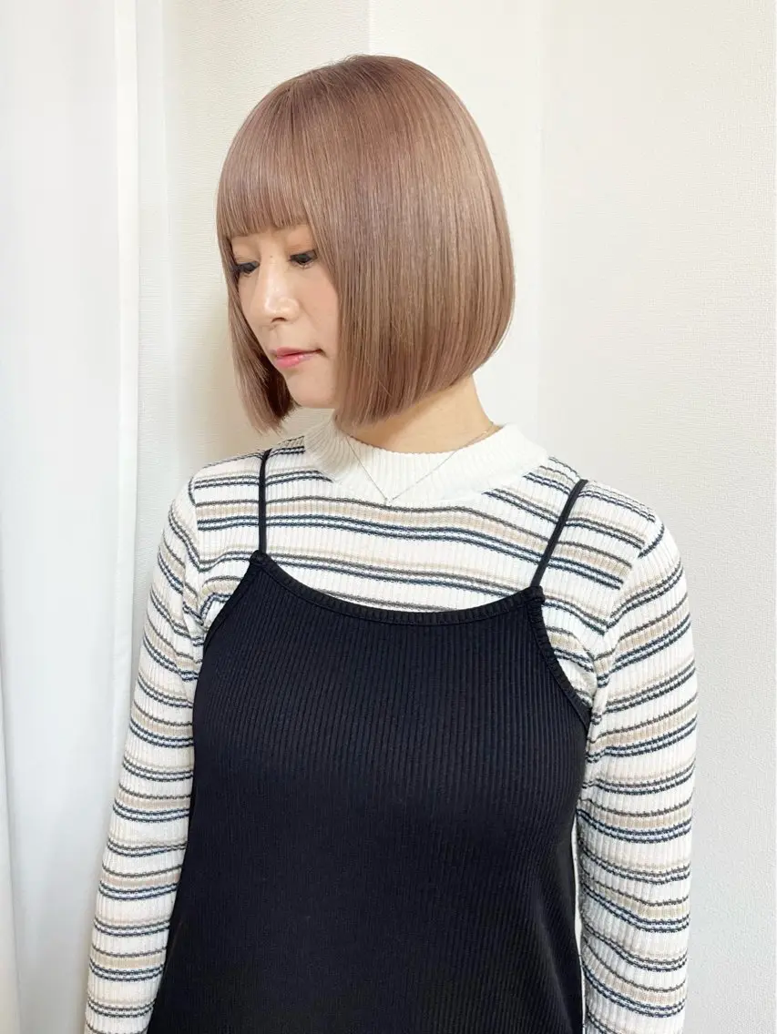 ショート ヘアカラー トリートメント 園田 渉 ◤SHIKIO◢のヘアスタイル