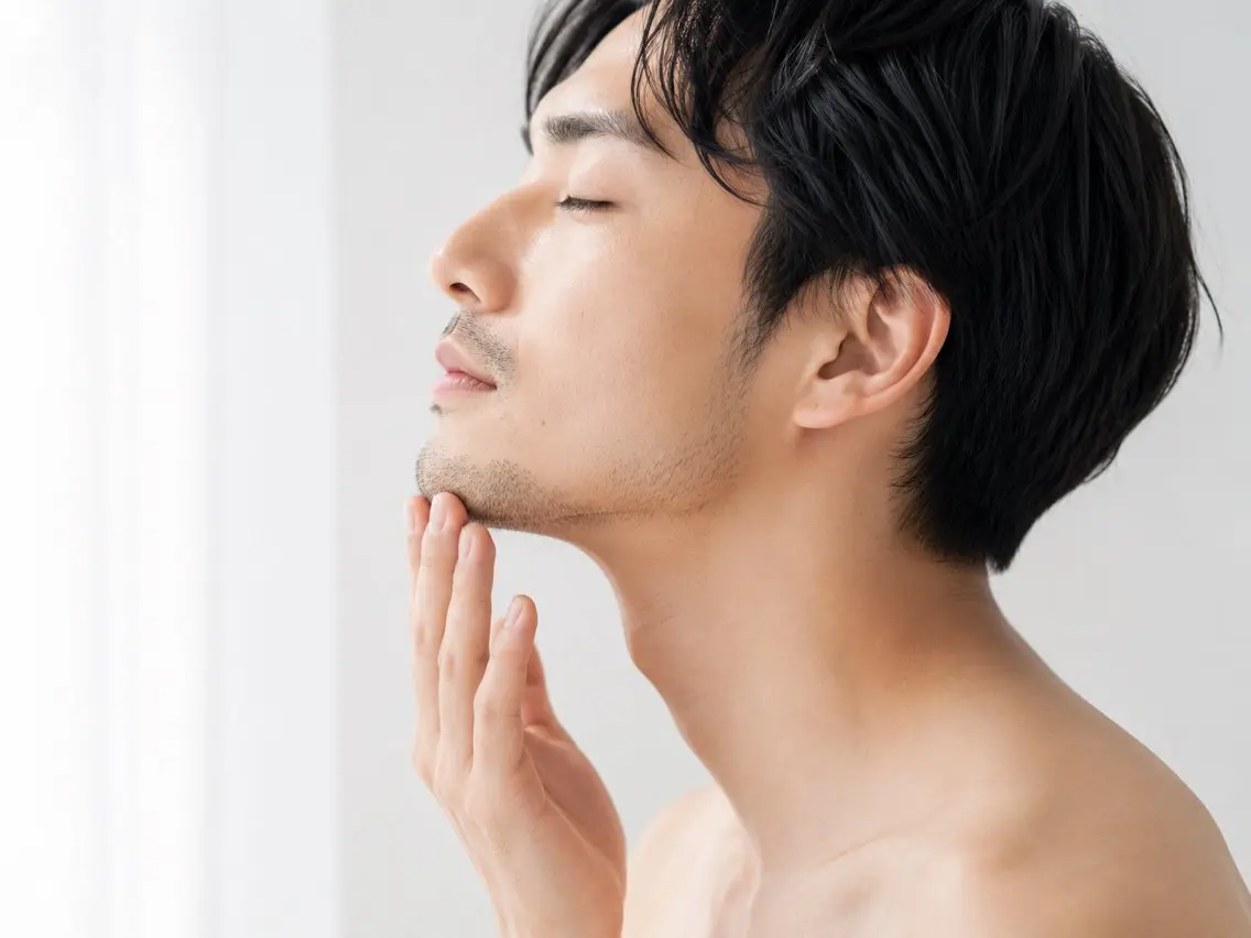 【メンズ限定】毎朝のヒゲ剃りをラクに|ヒゲ脱毛の写真