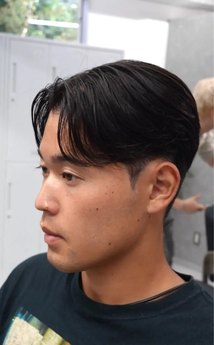 パーマ ヘアアレンジ メンズ 縮毛矯正 カット 縮毛矯正 (メンズ特化)AKI /古本晃大のヘアスタイル