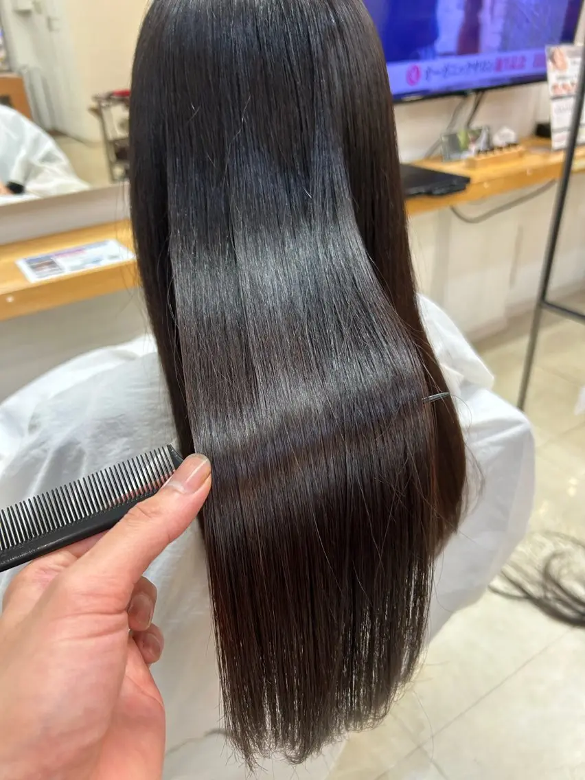 ロング 矢口 直樹のヘアスタイル