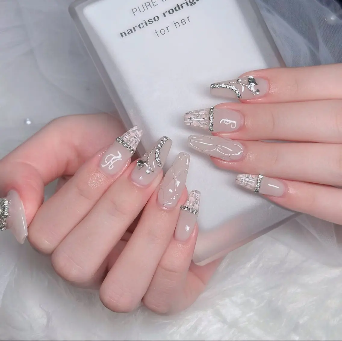 ネイル アートネイル 成人式 ジェルネイル ニュアンスネイル 夏ネイル neco H.babynailのネイルデザイン