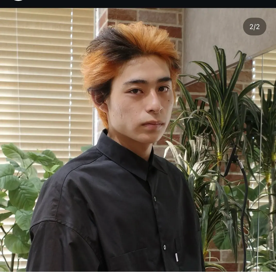 カラー メンズ ヘアカラー 【fifth】立野 涼太のヘアスタイル