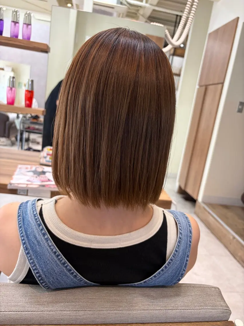 ショート 縮毛矯正 縮毛矯正 トリートメント 黒崎 大地のヘアスタイル