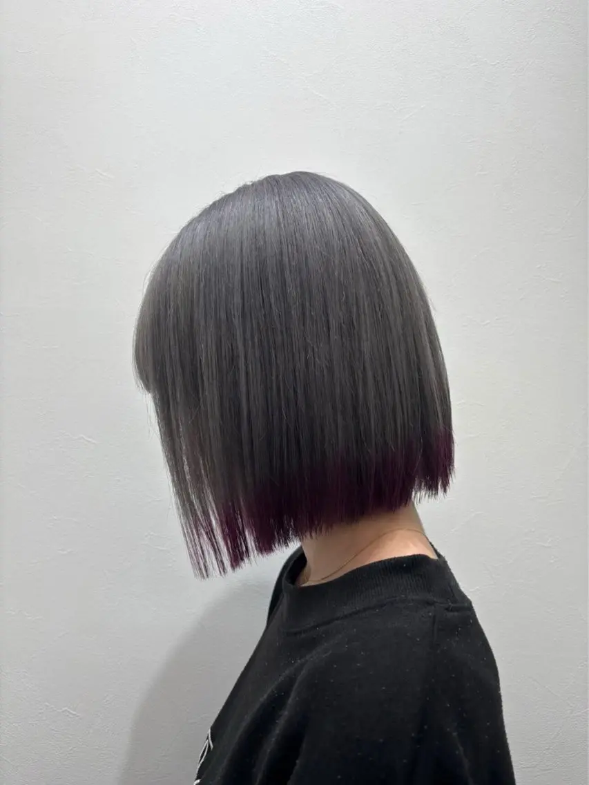ショート ヘアカラー トリートメント 山田 ひよりのヘアスタイル