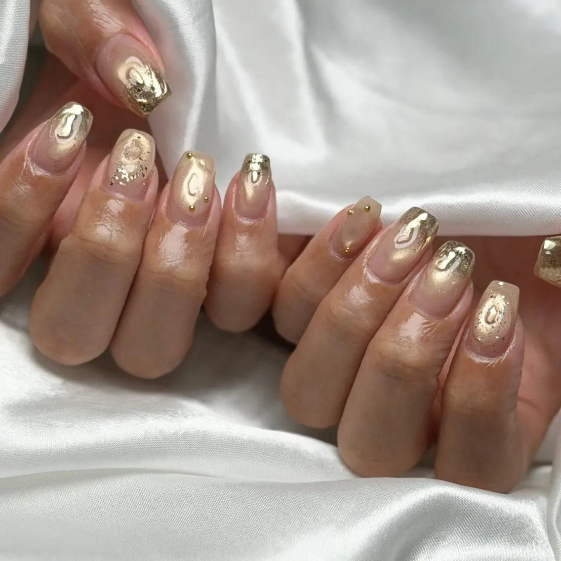 ネイル ハンドネイル 【nailsalon LaMeL】岡崎のネイルデザイン
