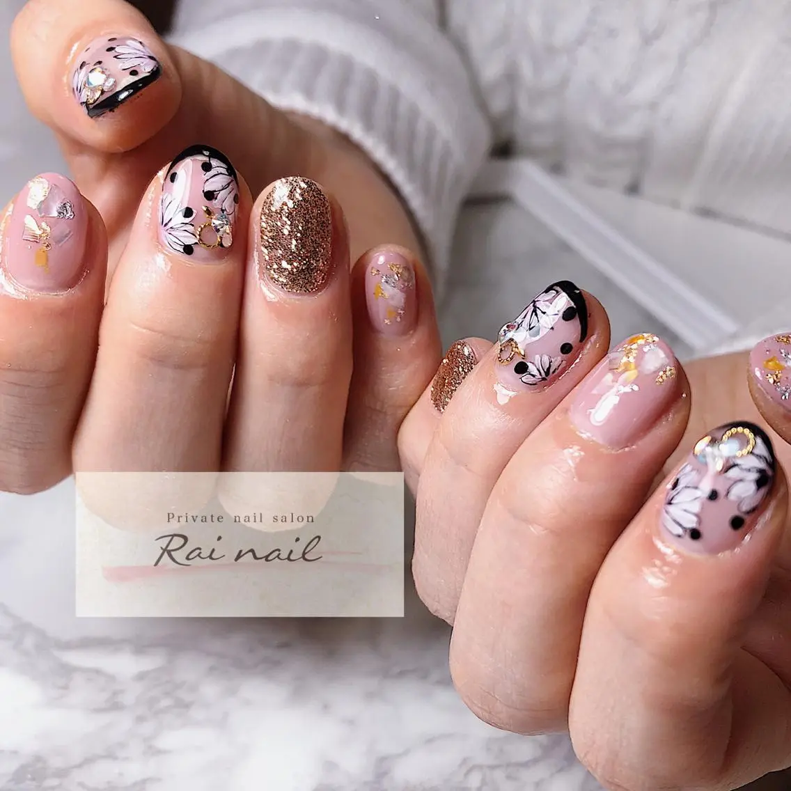 ネイル ハンドネイル Rai nail_ Risaのネイルデザイン