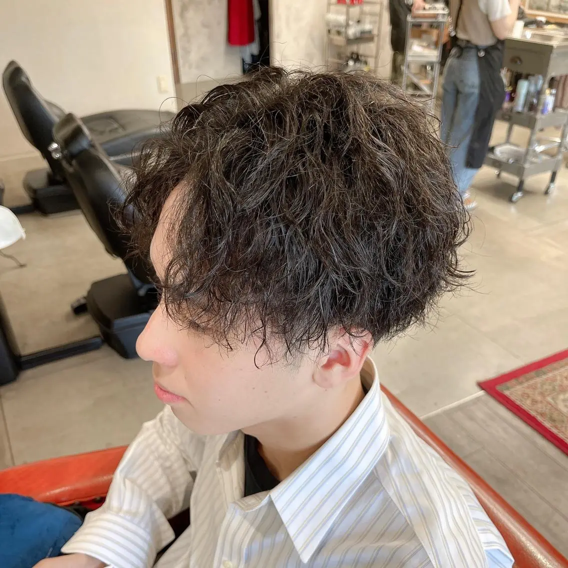 パーマ 片山 洋人のヘアスタイル