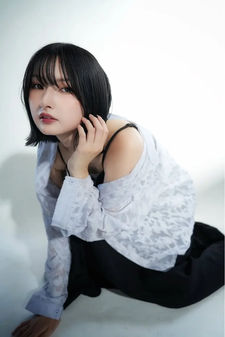 ミディアム ［ステレオ知立］岡田 ウルフ✂️のヘアスタイル