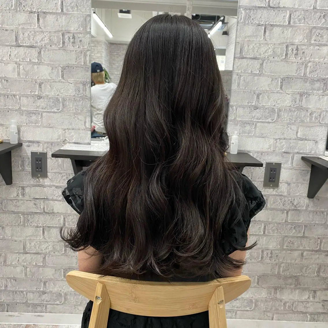 ミディアム カラー パーマ ヘアアレンジ メンズ キッズ ネイル マツエク・マツパ アイブロウ 似合わせカラー♡髪質 改善🎀サトカ🍒のヘアスタイル