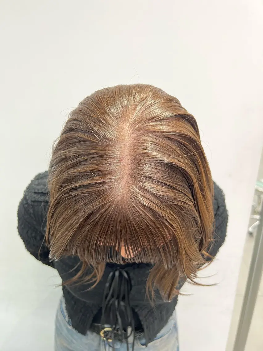 ミディアム ヘアカラー トリートメント うるぷる髪 🤍 Naanoのヘアスタイル
