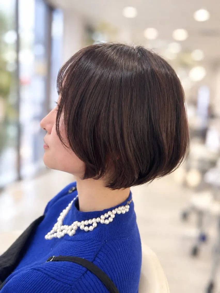 ショート ショートボブ ボブ くせ毛 ショートヘア 大宮CENTRAL 店長西川凌史のヘアスタイル
