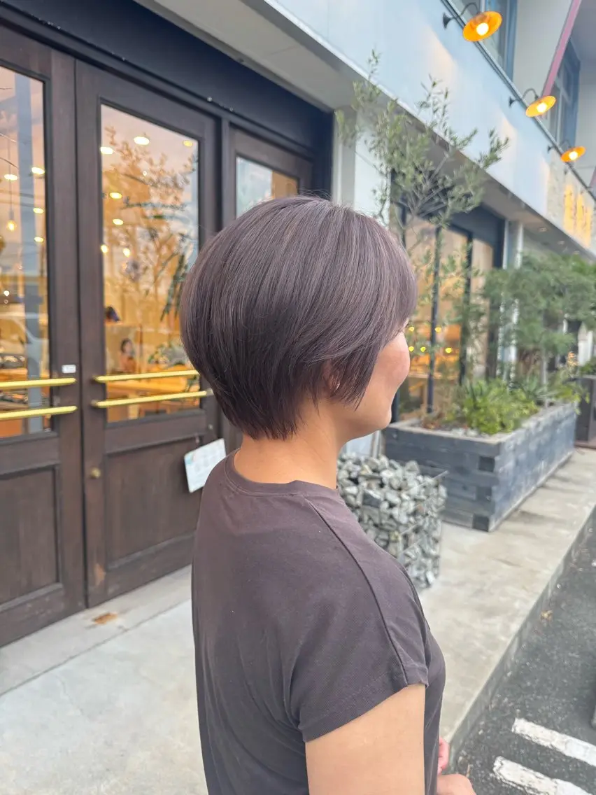 ショート カット ヘアカラー 景山 きずなのヘアスタイル