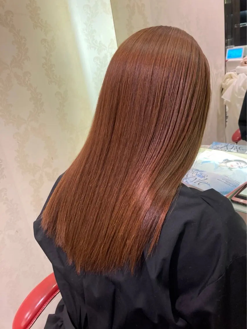 【ダメージレスカラー+トリートメント】の写真