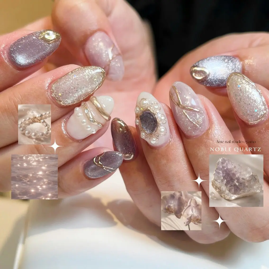 ネイル ハンドネイル ハンドケア AME NAIL STUDIO小山店のネイルデザイン