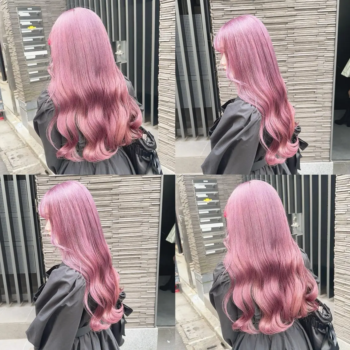 カラー ベージュカラー ブリーチ ピンクカラー ピンクベージュ ヘアカラー トリートメント 渋谷:インナーカラー /🍒エリカ🍒のヘアスタイル