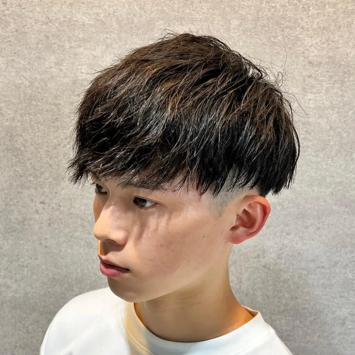 メンズ 韓国風メンズ特化 ⛓️BLUCK札幌のヘアスタイル