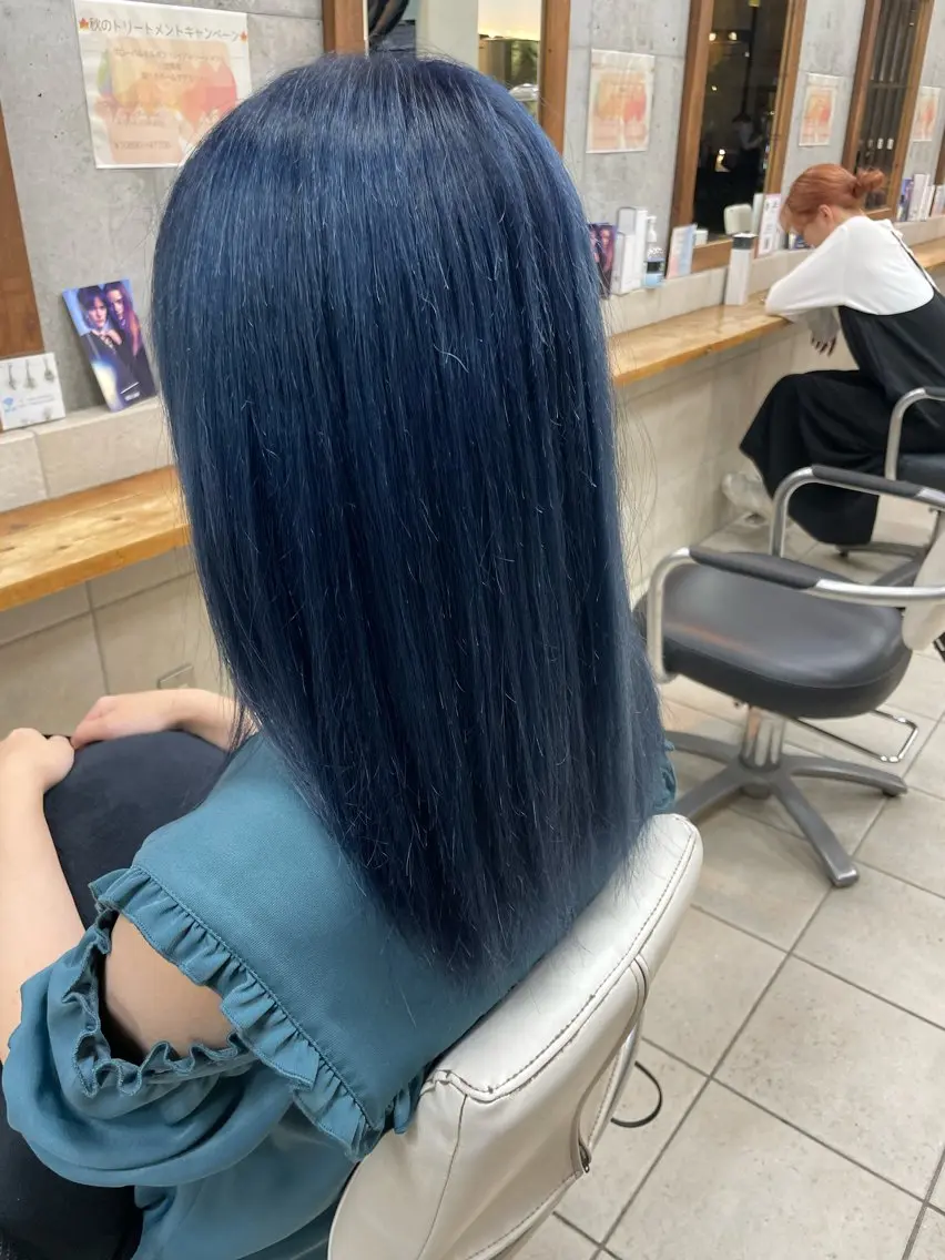 ロング カラー 鈴木 皆斗のヘアスタイル
