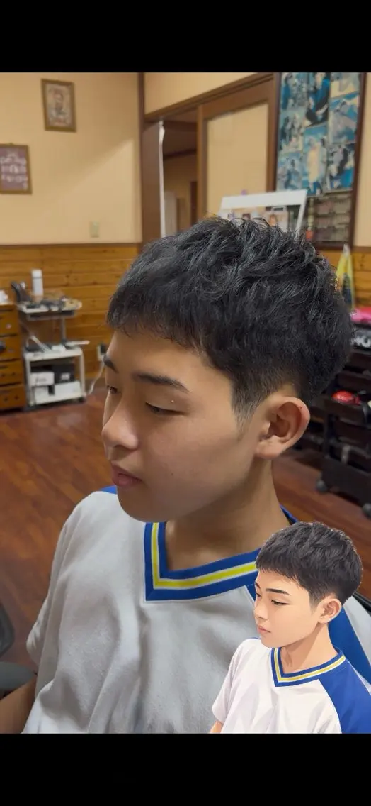 メンズ 宮之下 侑弥のヘアスタイル