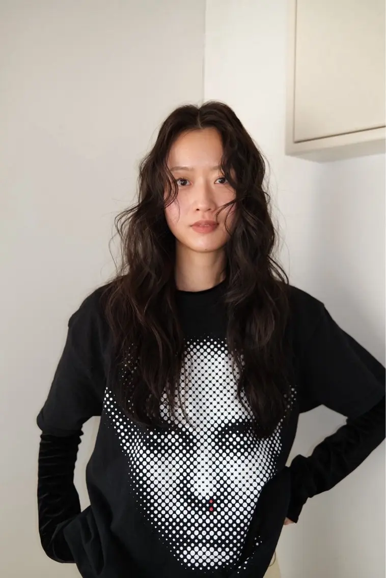 ロング ロング カット ヘアカラー 🧣misaki 🧣のヘアスタイル