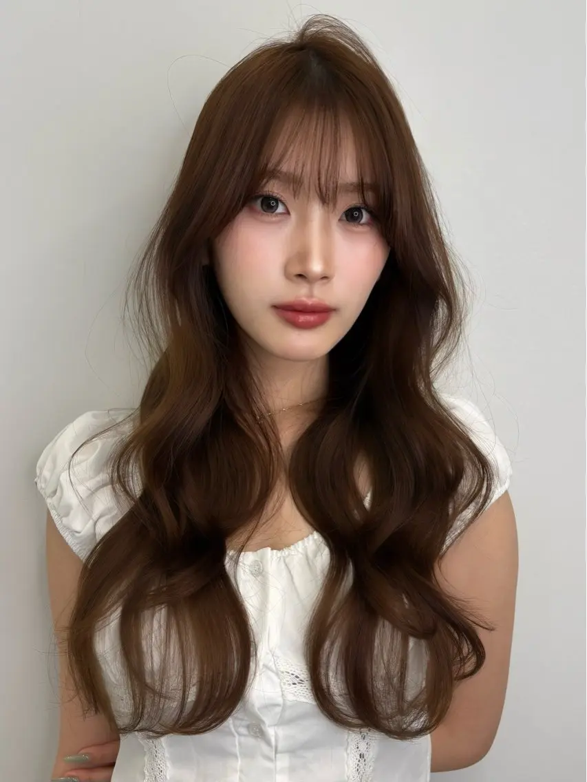 ロング 透明感color♡ Ibukiのヘアスタイル