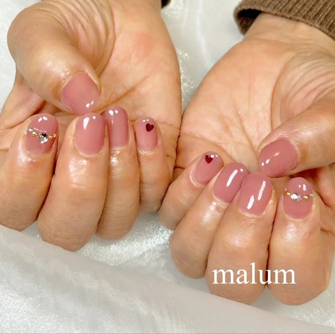 ネイル ハンドネイル malum nailのネイルデザイン