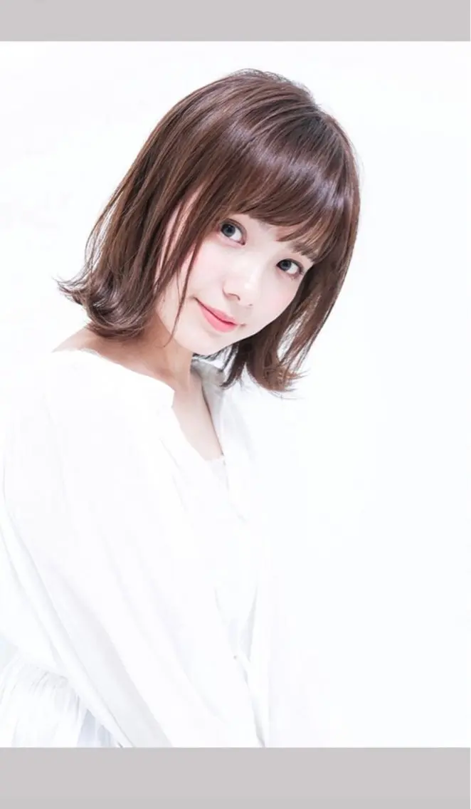 ミディアム Nol  円山 村上 心のヘアスタイル