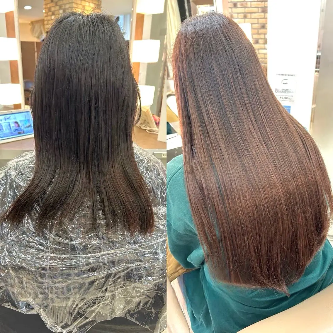 エクステ ヘアメ🎀ハイトーン 🩵エクステ🪄しほのヘアスタイル