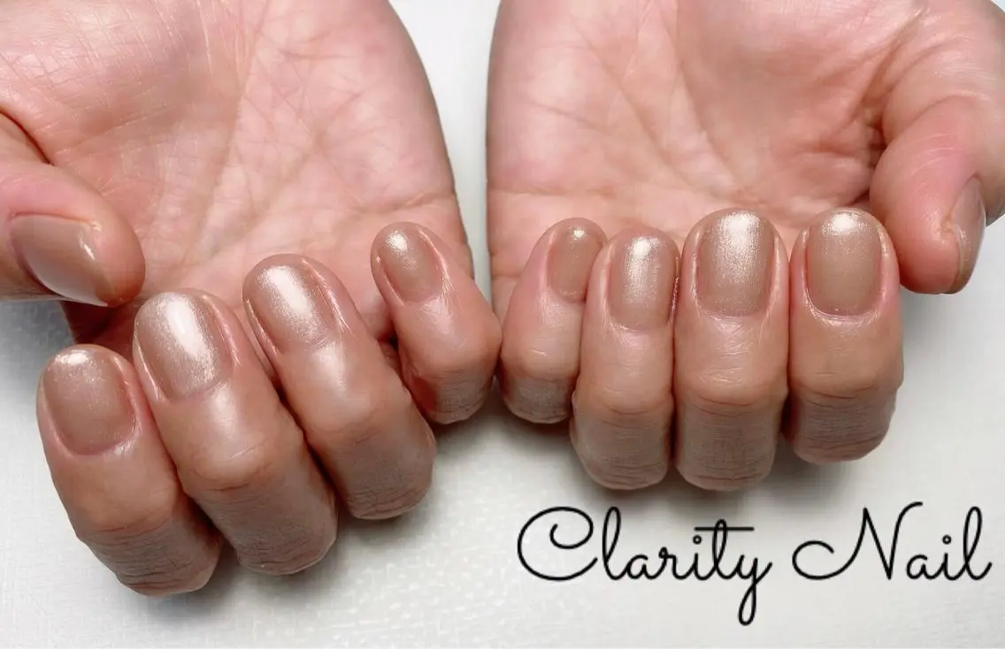 ネイル ワンカラーネイル ハンドネイル Clarity Nailのネイルデザイン