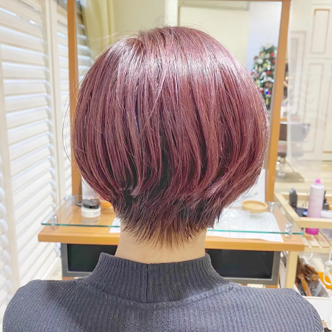 ショート カット ヘアカラー トリートメント パーソナルカラー骨格 顔タイプ 小幡のその他イメージ