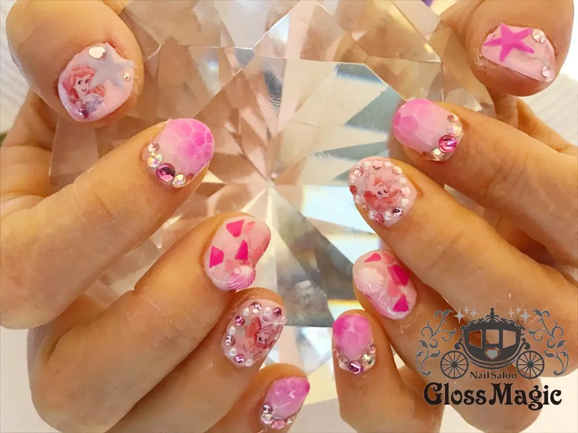 ネイル ピンク YUN 💅のネイルデザイン