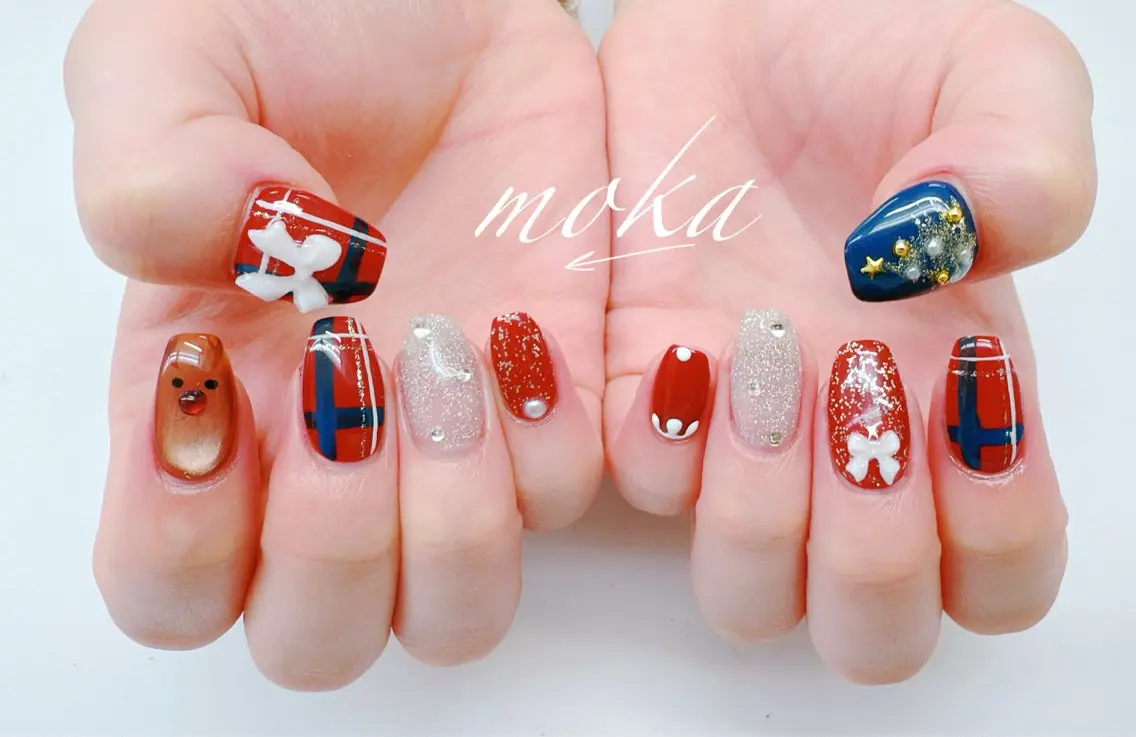 ネイル ハンドネイル ハンドケア 胡蝶蘭レディースサロ ンNailMOKAのネイルデザイン