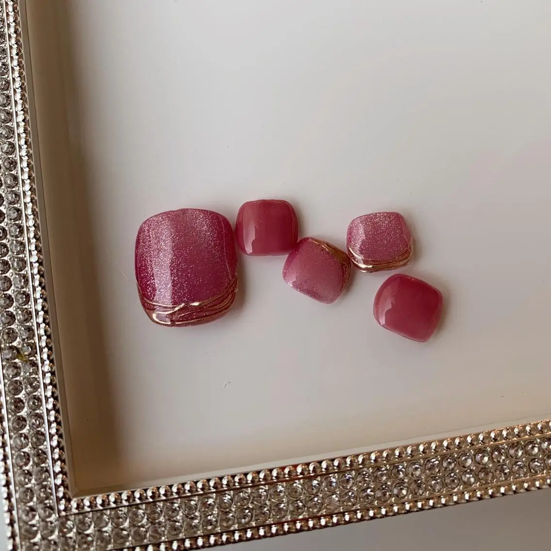 ネイル フットネイル nailsalon muguetのネイルデザイン