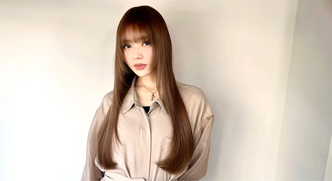 ロング 髪質改善 縮毛矯正 カット ヘアカラー トリートメント 神楽坂/縮毛矯正/ 髪質改善/香村優弥のヘアスタイル
