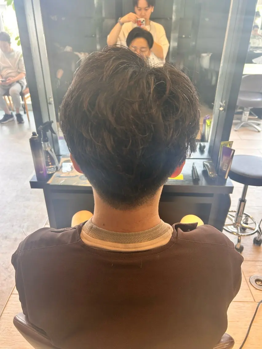 ショート メンズ ri kuのヘアスタイル