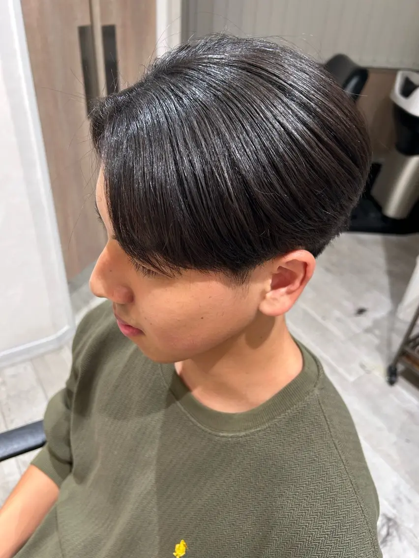 パーマ メンズ 縮毛矯正 カット 縮毛矯正 《艶髪質改善》 かのん☽⑅ ˖のヘアスタイル