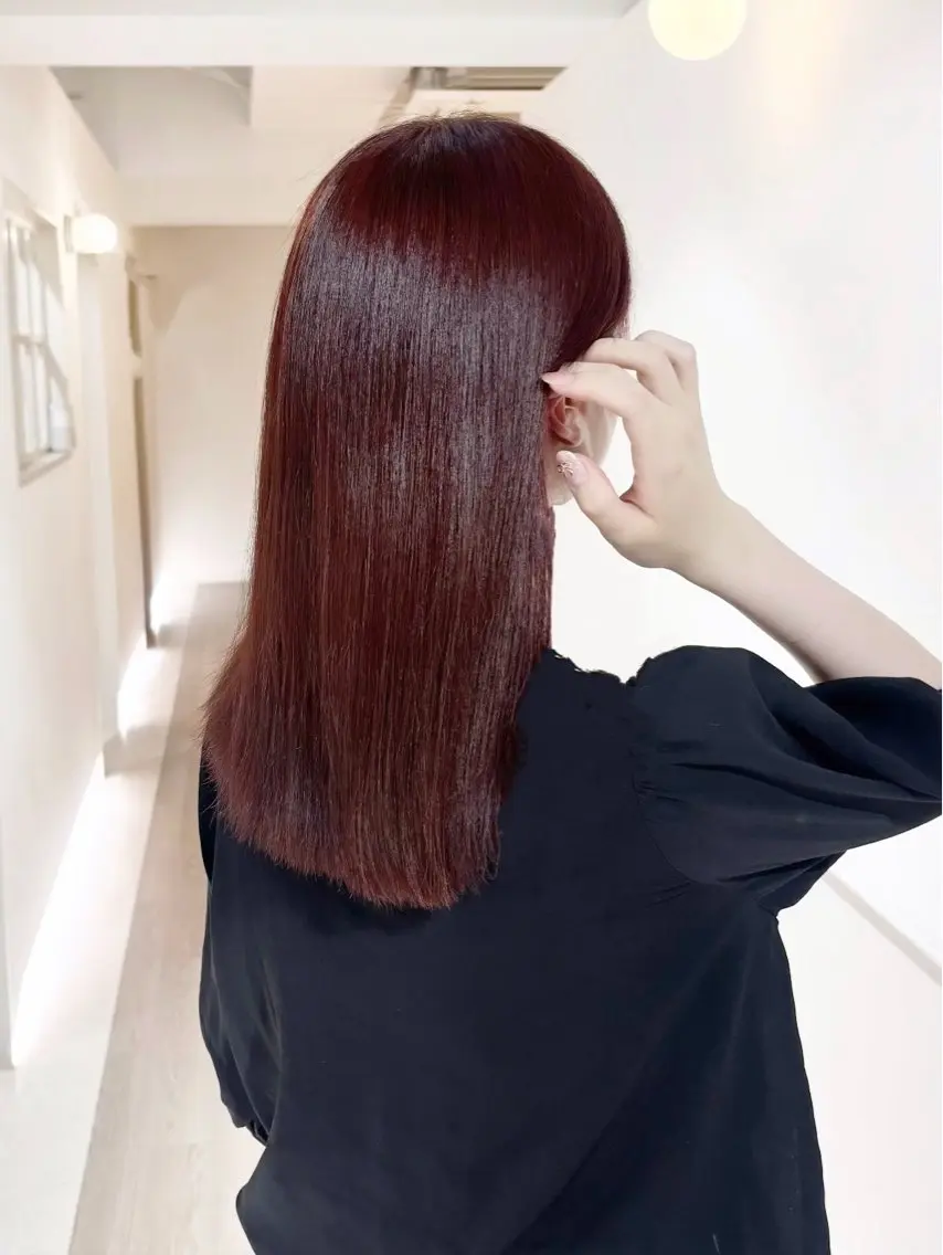 ロング ヘアカラー 大塚 美侑のヘアスタイル