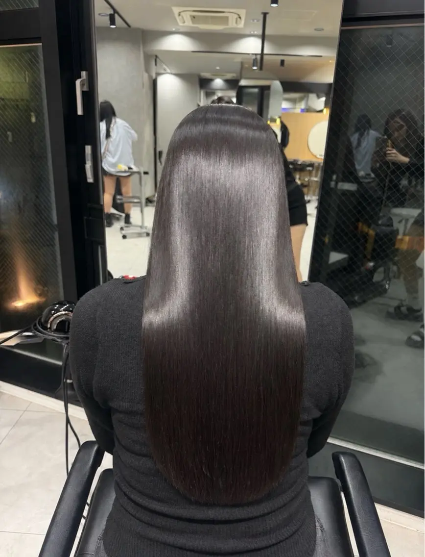 ロング 縮毛矯正 トリートメント 福岡美髪矯正 /Rinonのヘアスタイル